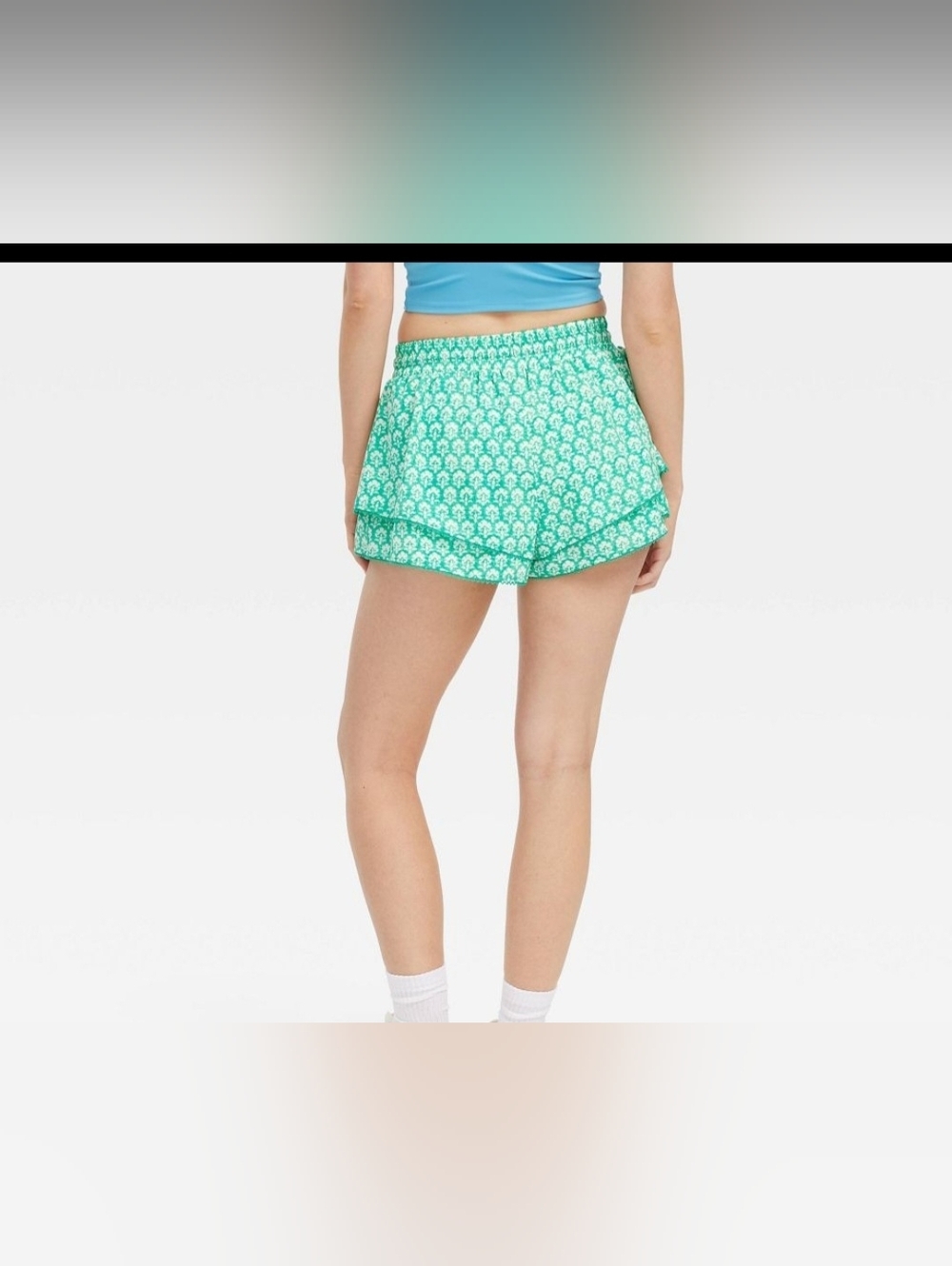Women's Stamped Floral Drawstring Shorts - Roller Rabbit